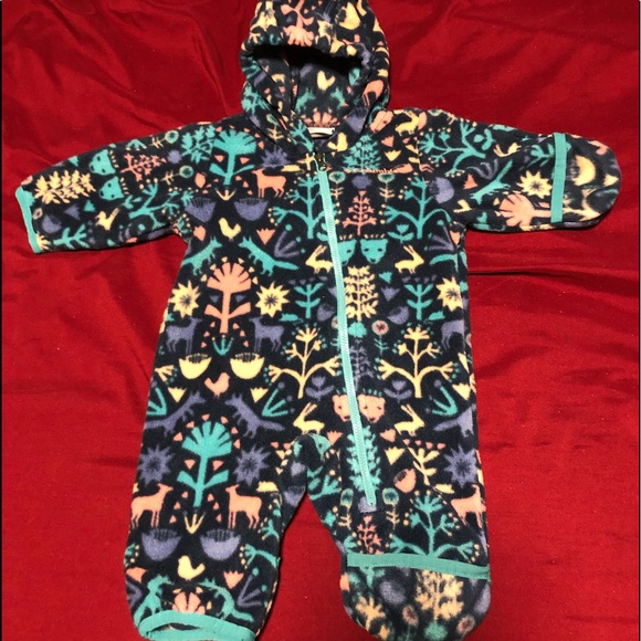 columbia fleece baby suit